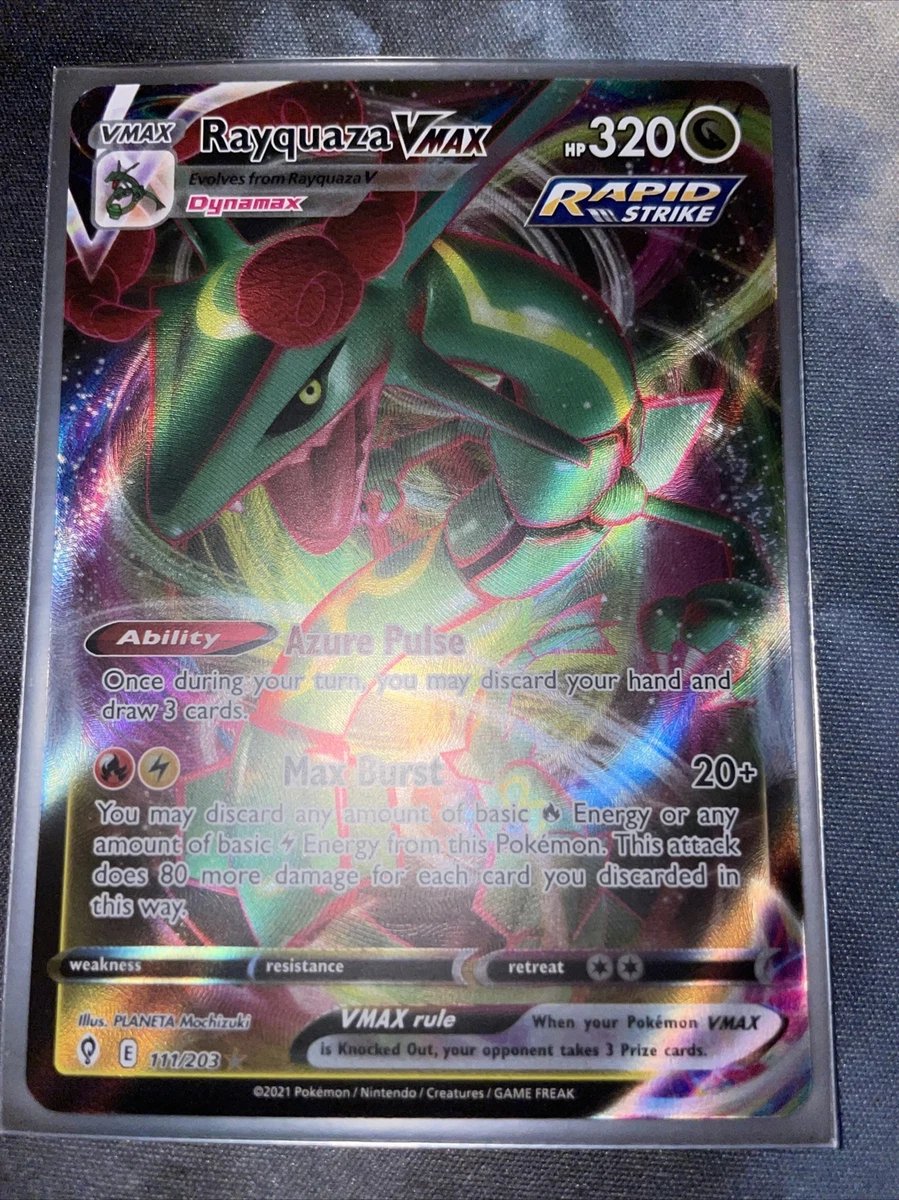 Rayquaza-VMAX (111/203), Busca de Cards