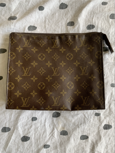 AUTHENTIC LOUIS VUITTON TOILETRY POUCH 26 COSMETIC POCHETTE MONOGRAM | eBay