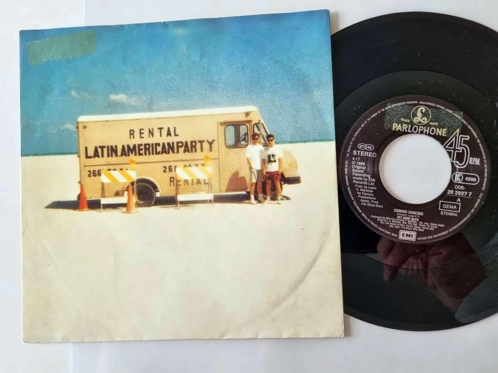 Pet Shop Boys - Domino dancing 7'' Vinyl Germany