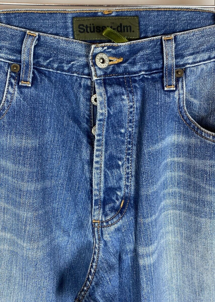 Stussy -Wk Denim Blue Jeans Relaxed fit Size 32 X 27.5” 90s Stussy -Wk Denim Blue Jeans Relaxed fit Size 32 X 27.5” 90s