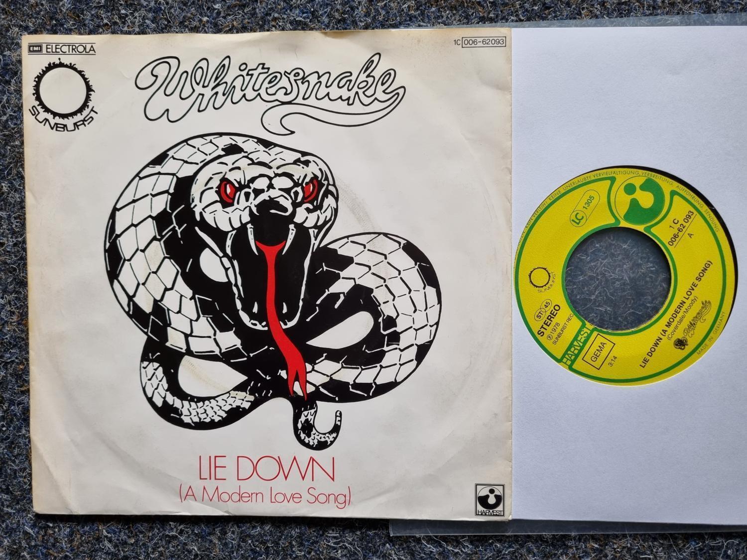 7"" Single Vinyl Whitesnake - Lie down GERMANY