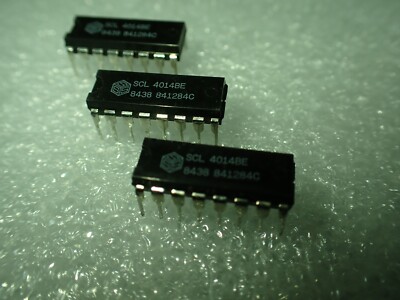 10 x SCL4014BE CD4014BE statisches Schichtregister C-MOS IC UKINSTOCK