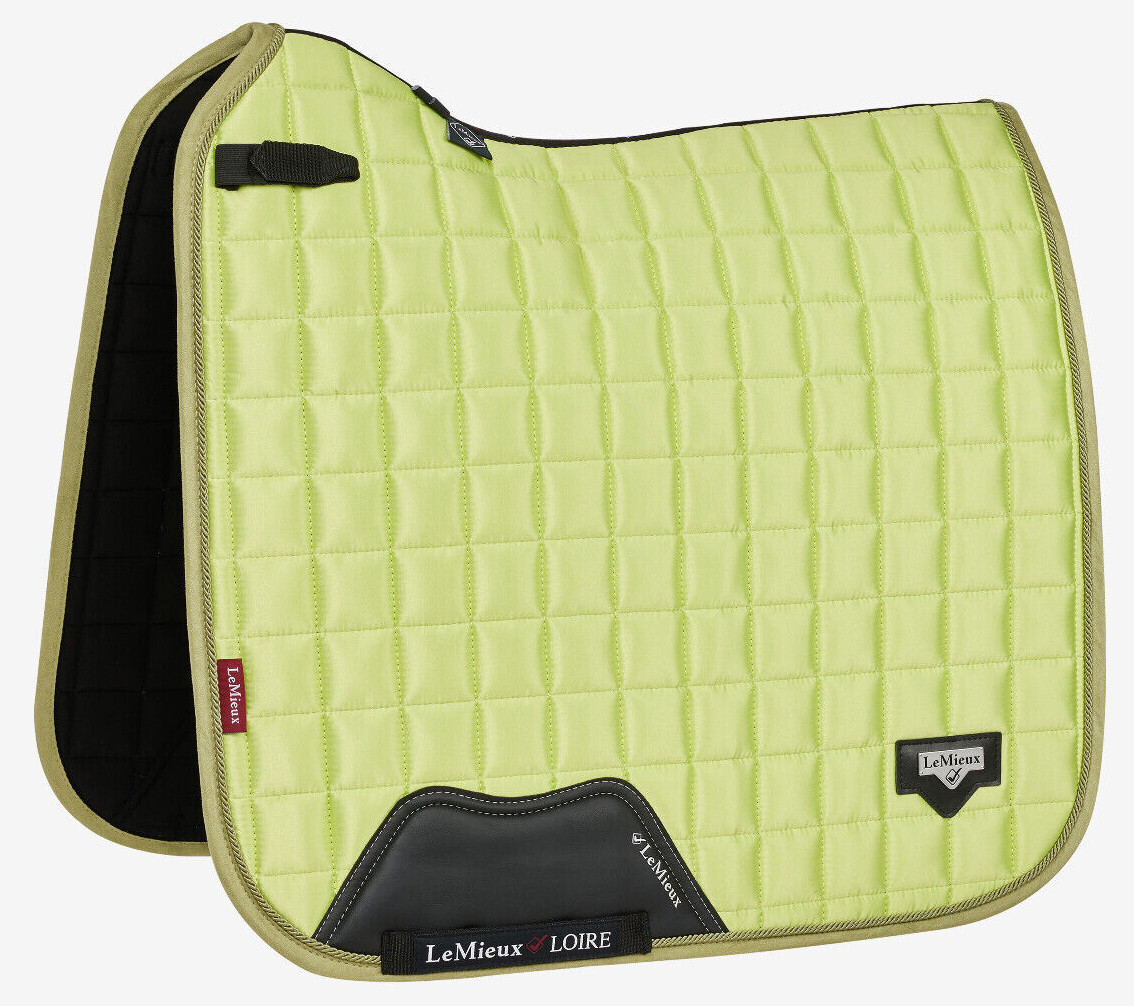 Lemieux Loire Memory Satin Dressage Square Mulberry Saddle Pad, Unisex-Adulte, Large
