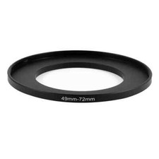 49mm to 72mm Camera Filter Lens 49mm-72mm Step Up Ring Adapter