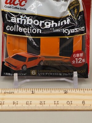 Lamborghini Urraco Rally Mini Car Pull Back Car Kyosho UCC Japan