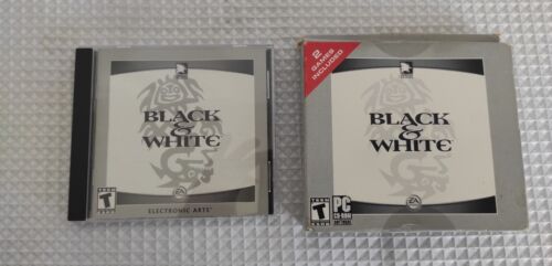 Black & White (2001) PC CD-ROM + CD Key, 1 CD  - Picture 1 of 2