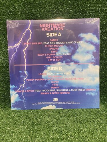 RICO NASTY Nightmare Vacation Limited Edition Translucent Blue Vinyl-SHIPS TODAY - Imagen 2 de 2