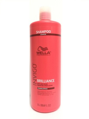 Wella Invigo Brilliance Coarse Shampoo, 33.8 oz