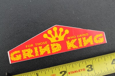 80s Grindking sticker グラインドキング ステッカー Grind King