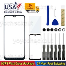 For Motorola Moto E 2020 Moto E7 XT2052 Repair Front Outer Screen Lens Glass