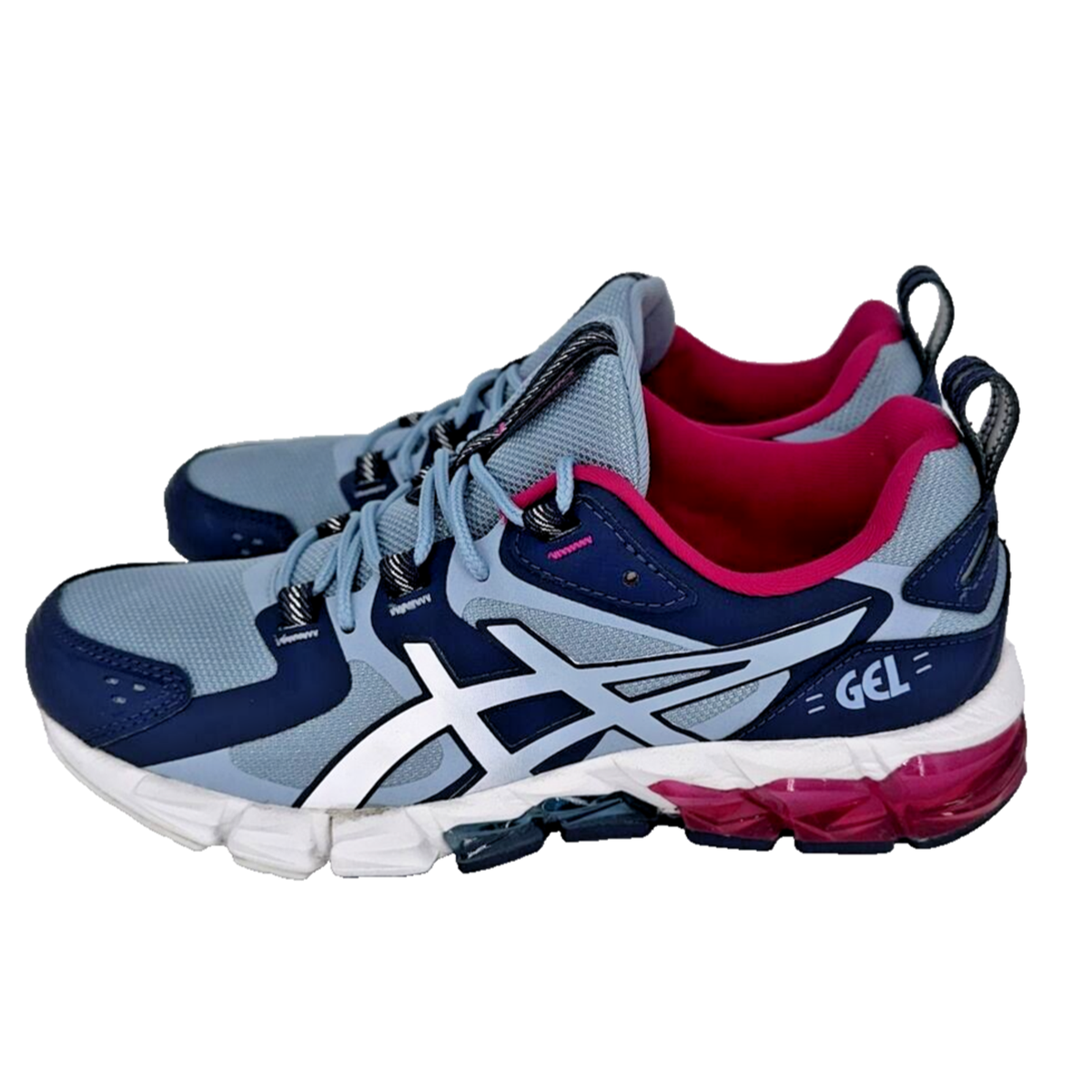 Women’s SZ Asics Gel-Quantum 180 Blue Running Shoe 1202A039 Mist Thunder  Blue