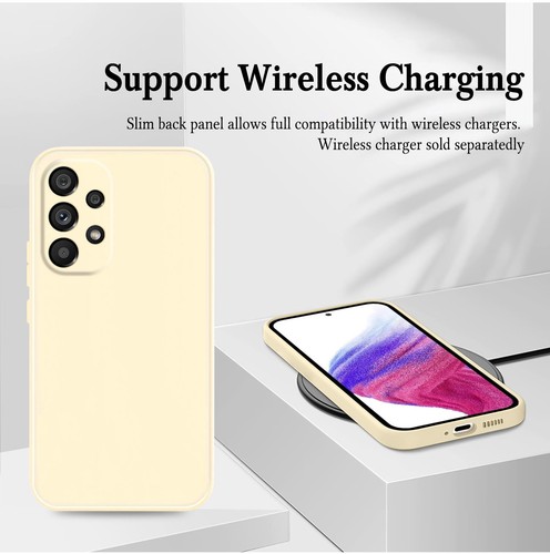 Custodia telefono silicone liquido per Samsung Galaxy S22 Note 20 A13 A53 A52S custodia gel - Foto 29 di 120