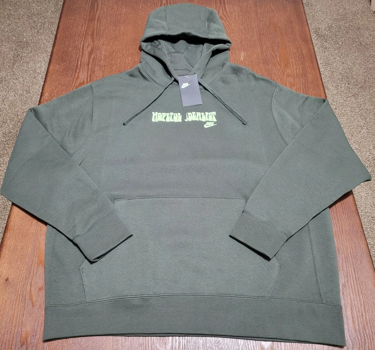 Nike club hoodie 2025 sequoia