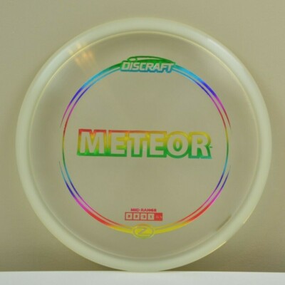  RAINBOW  Discraft Z Meteor, CLEAR, 176g