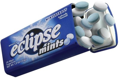 Wrigley's Eclipse Winterfross Candy Sugarfree Mints X 2 Tins FREE Shipping