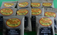 MEDIUM #6 Old Plantation Breakfast Pan Sausage Seasoning AC Legg TEN BAGS 250LBS
