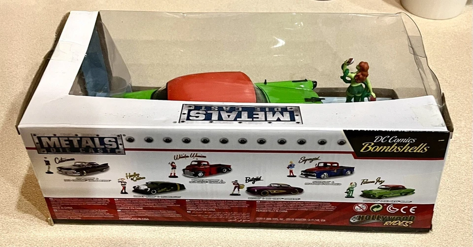 🏁 Jada Toys DC Comics Bombshells Poison Ivy y Chevy Bel Air 1953 1:24 🏁 Foto 3 de 3