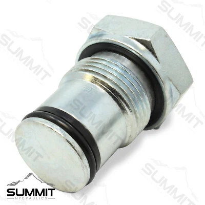 SUMMIT HYDRAULICS Closed Center Adapter Plug for P80G Series Summit Monoblock Valves