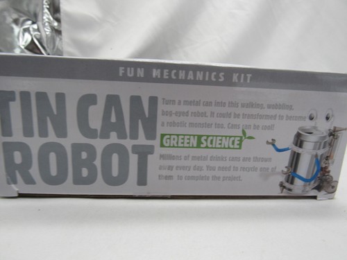 KidzRobotix Tin Can Robot Kit Educational Toy Fun Project NEW free ship - Picture 7 of 8