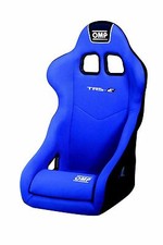 SEDILE RALLY RACING VELLUTO TUBOLARE OMP BLU TRS HA/741E OMOLOGATO FIA 8855/1999