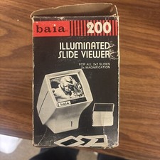 Vintage Baja 200 Illuminated slide viewer-untested Sold As Is