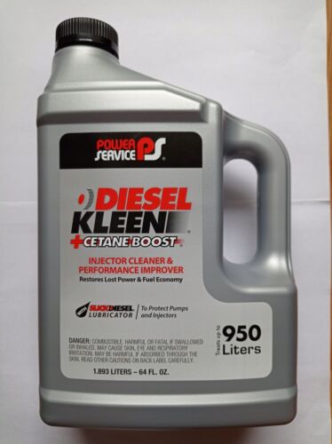 Additif diesel PS diesel Kleen nettoyage moteur 2 l. Cetane boost 10 bouteilles combiné - Photo 1/1