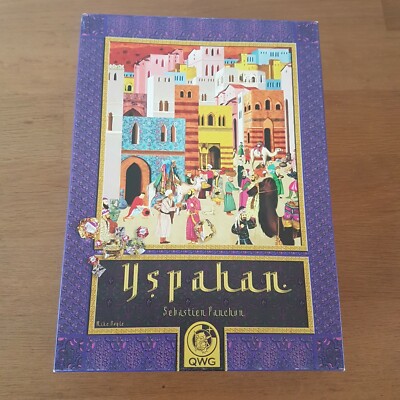 Rare Boardgame Brettspiel Yspahan Masterprint #2 Quined Games