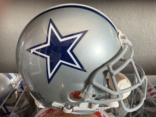 Authentic Dallas Cowboys VSR4 Helmet With Custom Emmitt Smith Setup  - Picture 1 of 5