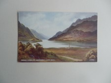 1945 POST CARD, PRINCE CHARLE'S MONUMENT-LOCH SHIEL, ADDRESSED LONDON