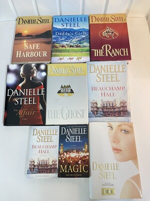 Danielle Steel Romance Novels Hardback Softcover Books MIX Lot Of 9