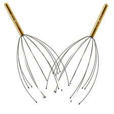 Masajeador De Cabeza Cuero Cabelludo Manual Relajante Antiestr s 2-Pack