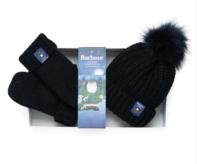 Barbour hat and gloves deals