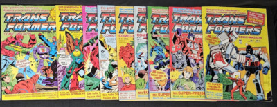 Transformers Comic Magazin / Ausgaben 1 2 3 4 5 6 7 8 9 / Condor / 1989-90