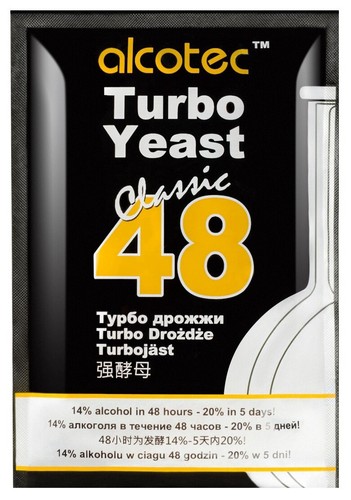 3X Alcotec 48 turbo CLASSIC Alcohol Yeast CHEAPEST Price Free Fast Delivery UK - Picture 2 of 3