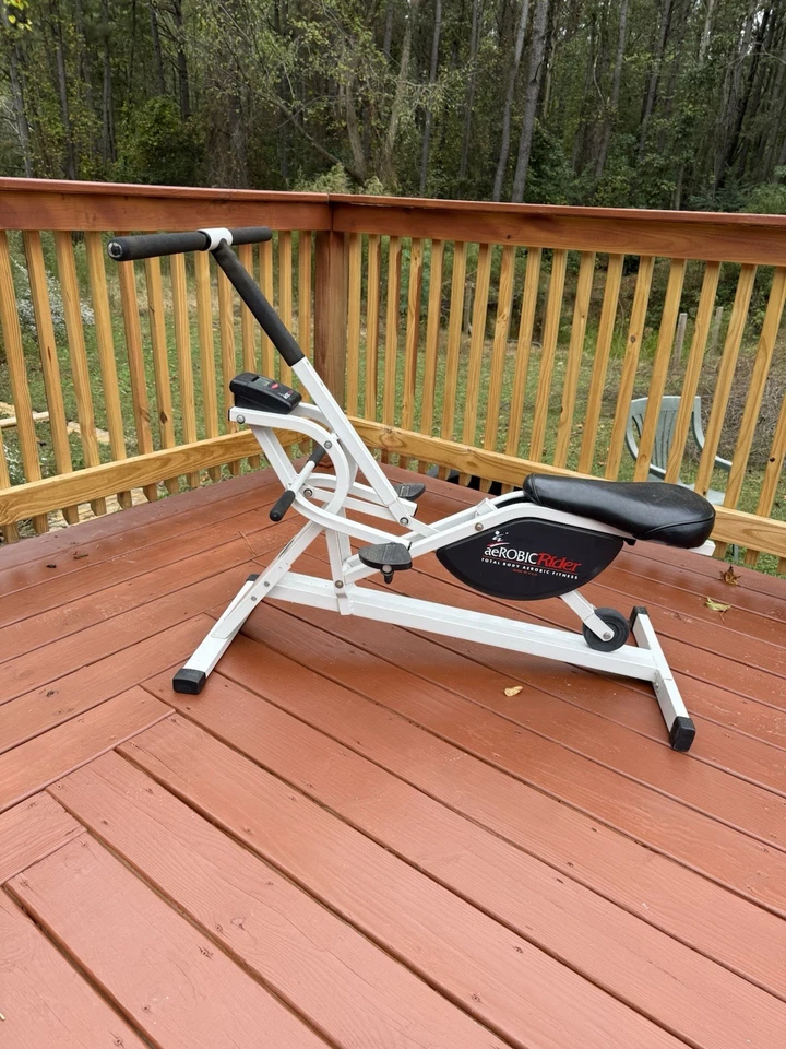 SPORT RIDER BY SPORT HEALTH RIDER TOTAL BODY HEALTH & FITNESS MACHINE W MONITOR - Image 2 of 4