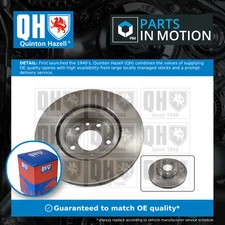 2x Brake Discs Pair Vented fits OPEL OMEGA B 2.5D Front 94 to 03 296mm Set QH