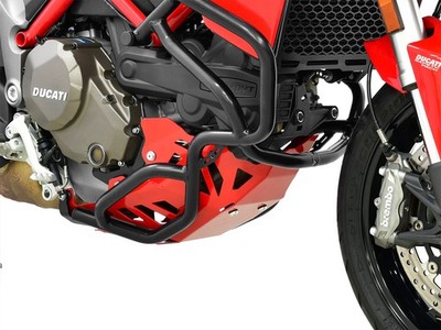 ZIEGER Unterfahrschutz Skide Plate Multistrada 1200 / S BJ 2015-17 rot