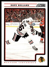 2012-13 Score Dave Bolland Chicago Blackhawks #123