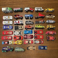 Lot of 38 Assorted Diecast Toy Cars - Hot Wheels - Matchbox - Maisto  More