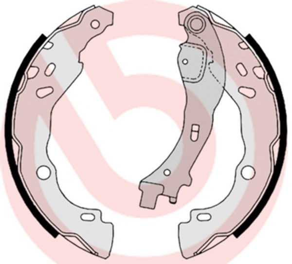 Brembo Bremsbackensatz S 23 523 FüR Lancia C2 Ypsilon Peugeot C3 CitroËN 1007 1-image