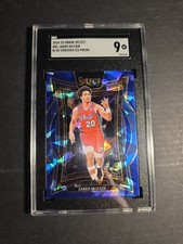 2024-25 Panini Select - Concourse Jared McCain #82 Blue Cracked Ice Prizm (RC)