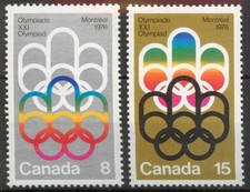 Canada 1973 1976 Olympic Games 1st issue set SG 762-763 MNH mint *combined post*