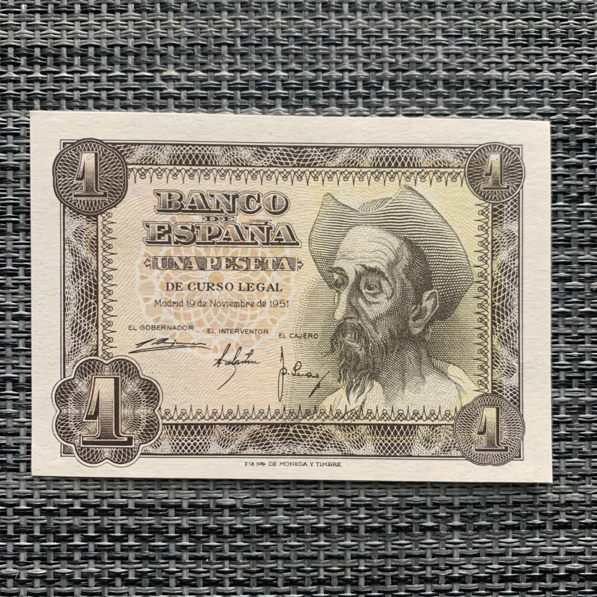 1951 西班牙纸币流通纸币| eBay