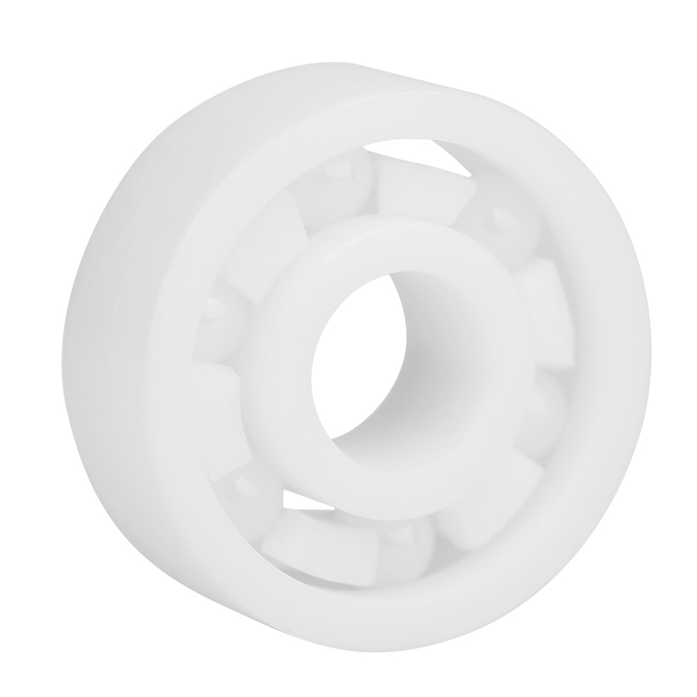 1pc White Ceramic Miniature 606 Bearing For Mechanical Equipment Excellent