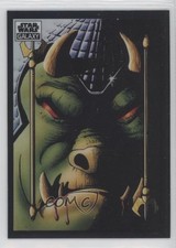 2022 Topps Chrome Star Wars Galaxy Refractor Gamorrean Guard #31 0hy8