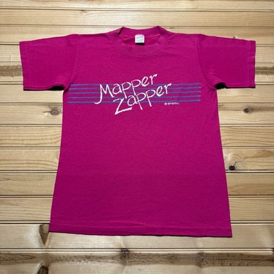 Vintage 80s Mapper Zapper Sperry Single Stitch Graphic T-Shirt USA Made Small