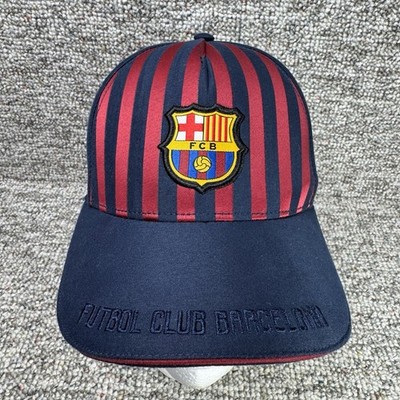 FC Barcelona FCB Barca Kids Adjustable Hat Club Official Soccer