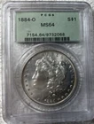 1884 O Morgan Silver Dollar