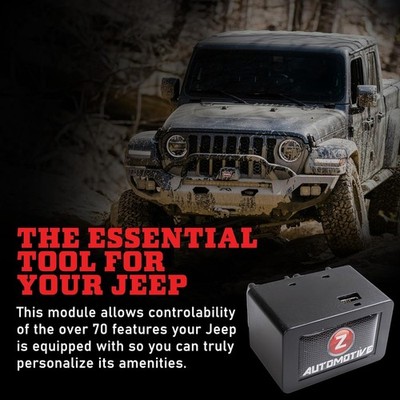 Z Automotive Tazer JL Mini Programmer for 2018-2026 Wrangler JL