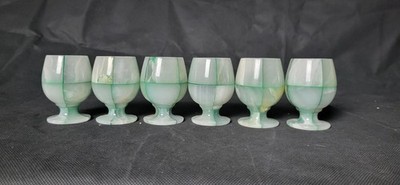 Handgefertigtes Onyx mehrfarbiges Weinglas (6er Set) Weihnachtsgeschenk